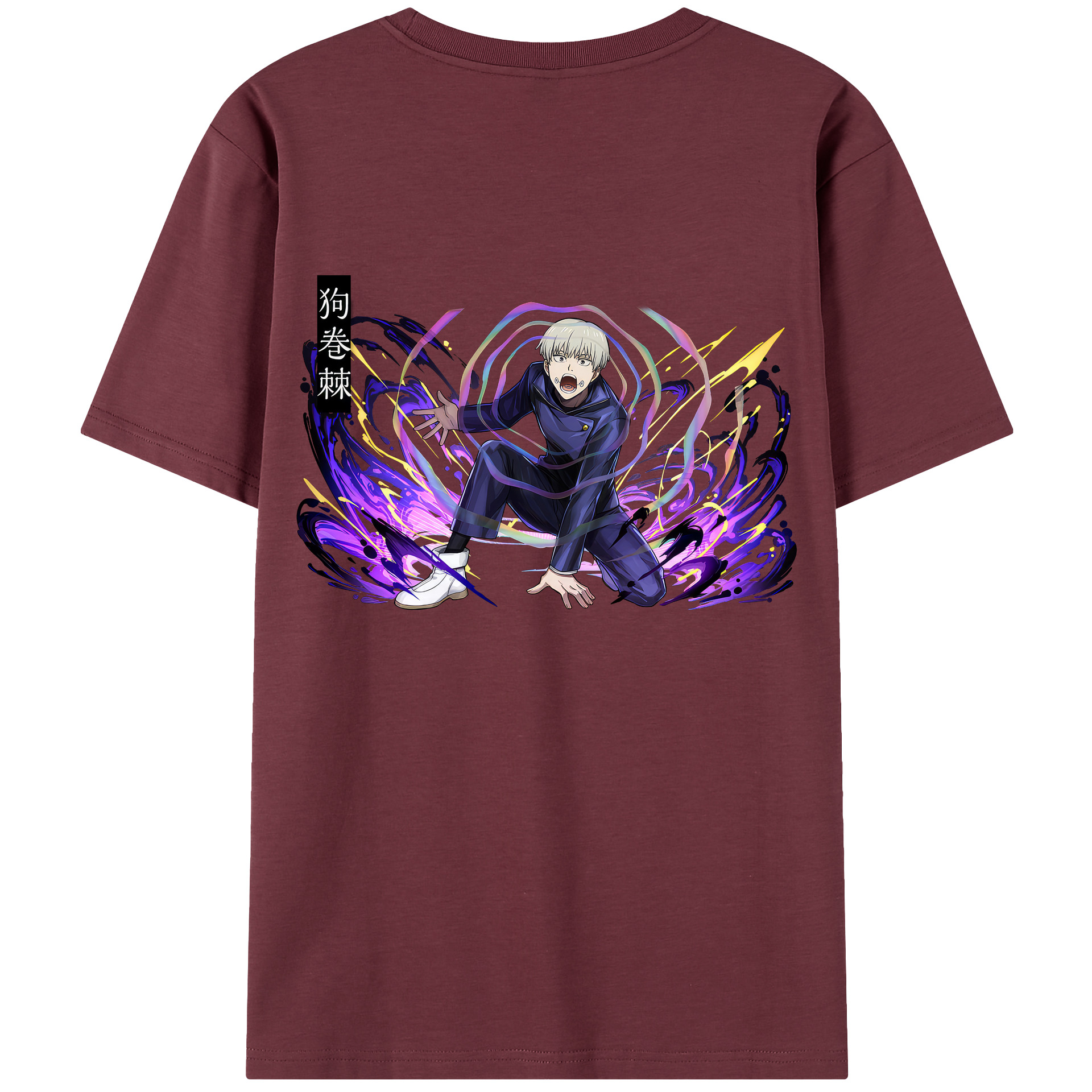 （画像用） 呪術廻戦 Jujutsu Kaisen 綿100％半袖Tシャツ（背面プリント）